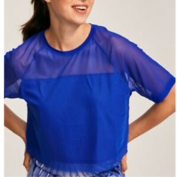 NWT New Balance Feel The Cool Tee Semi Sheer - Picture 1 of 6